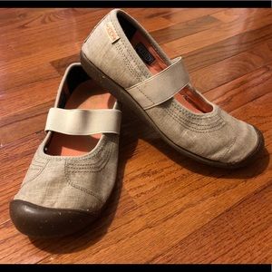 Keen Sienna Mary Janes - brindle